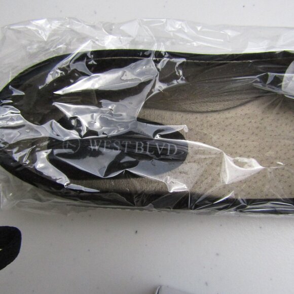 West Blvd Ballet Flats Black 7 Casual Classic - Picture 5 of 6